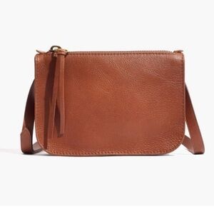 NWT Madewell - The Simple Pouch Belt Bag in English Saddle
